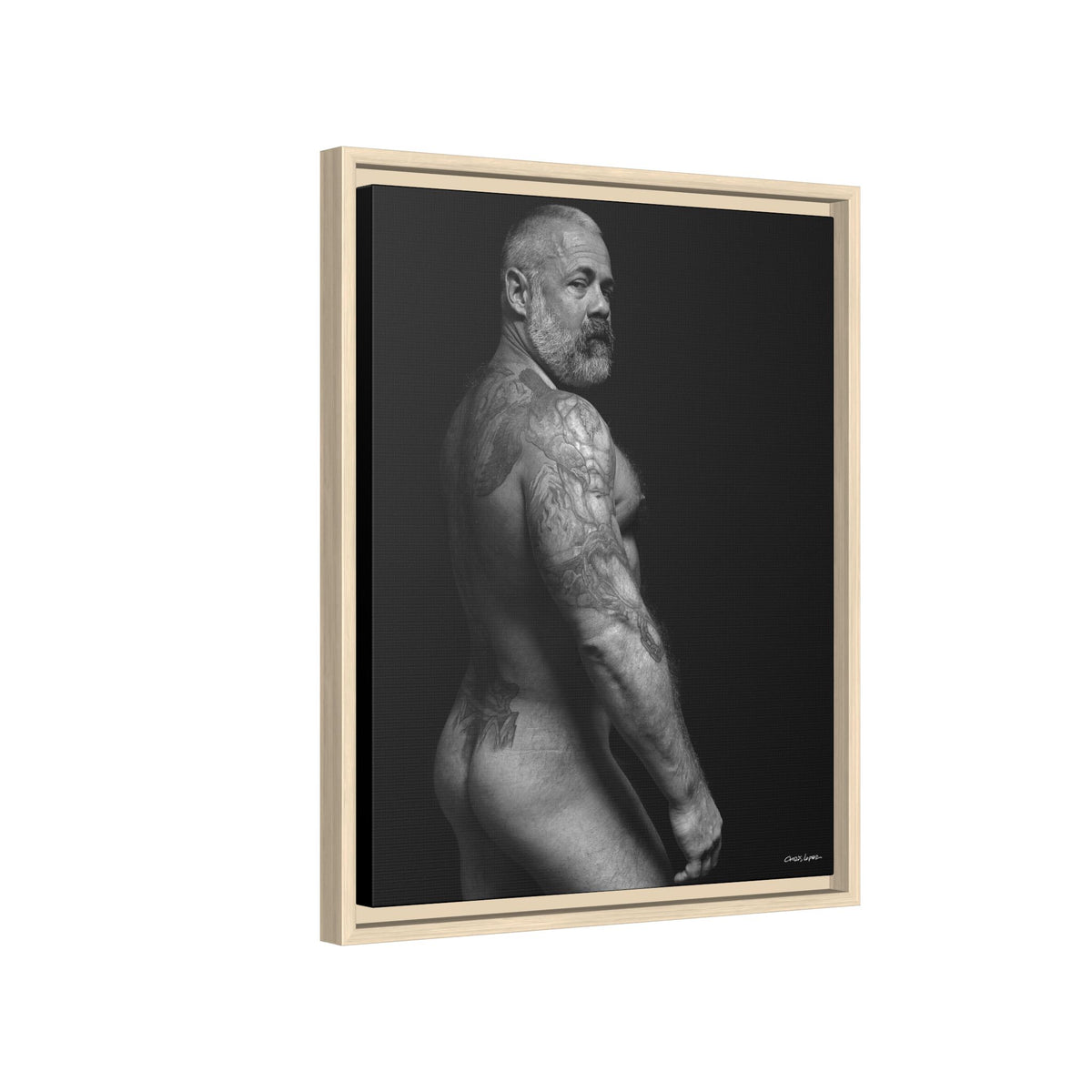 David C. Matte Canvas, Framed (Multi-color)