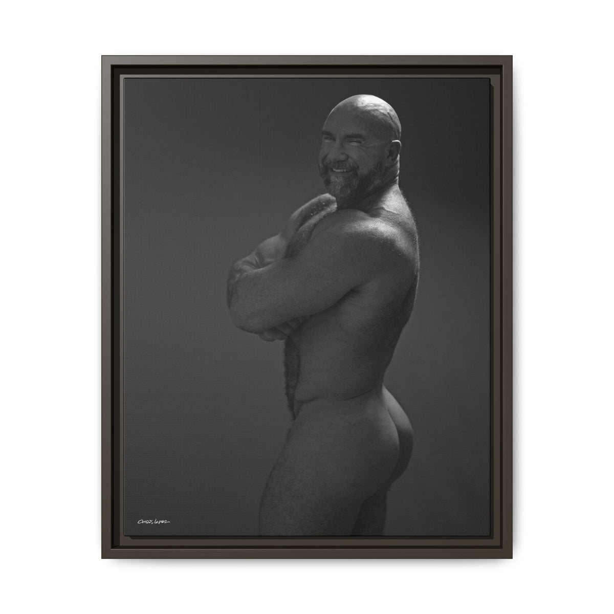 Thom A. Giclee Print on Matte Canvas, Framed (Multi-color)