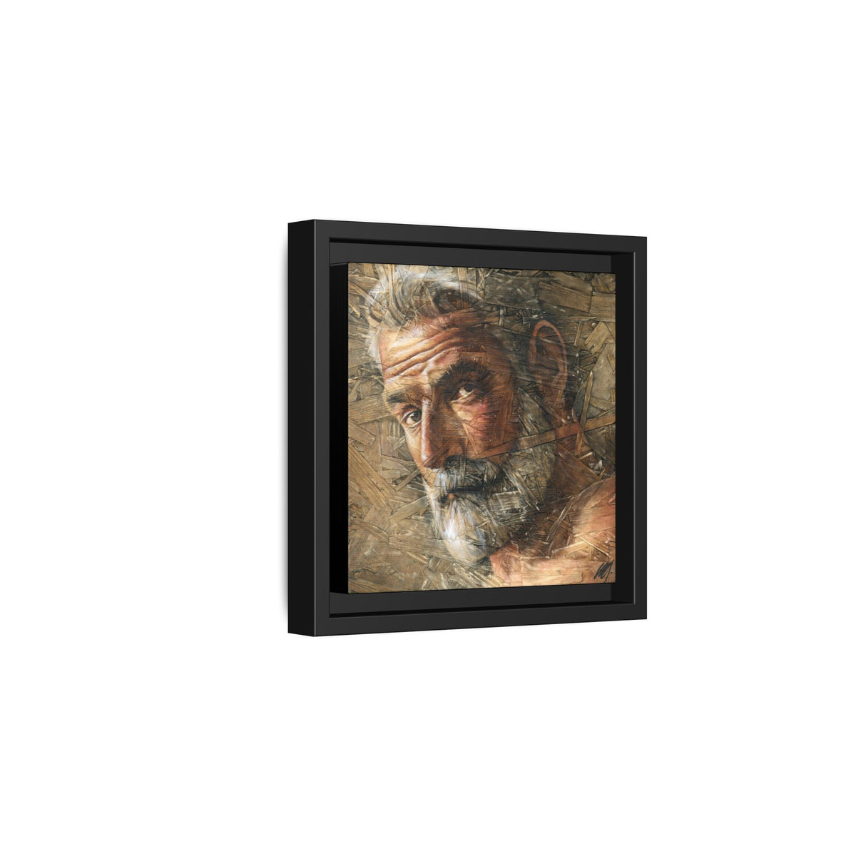 Silence 6, Matte Canvas, Framed (Multi-color)