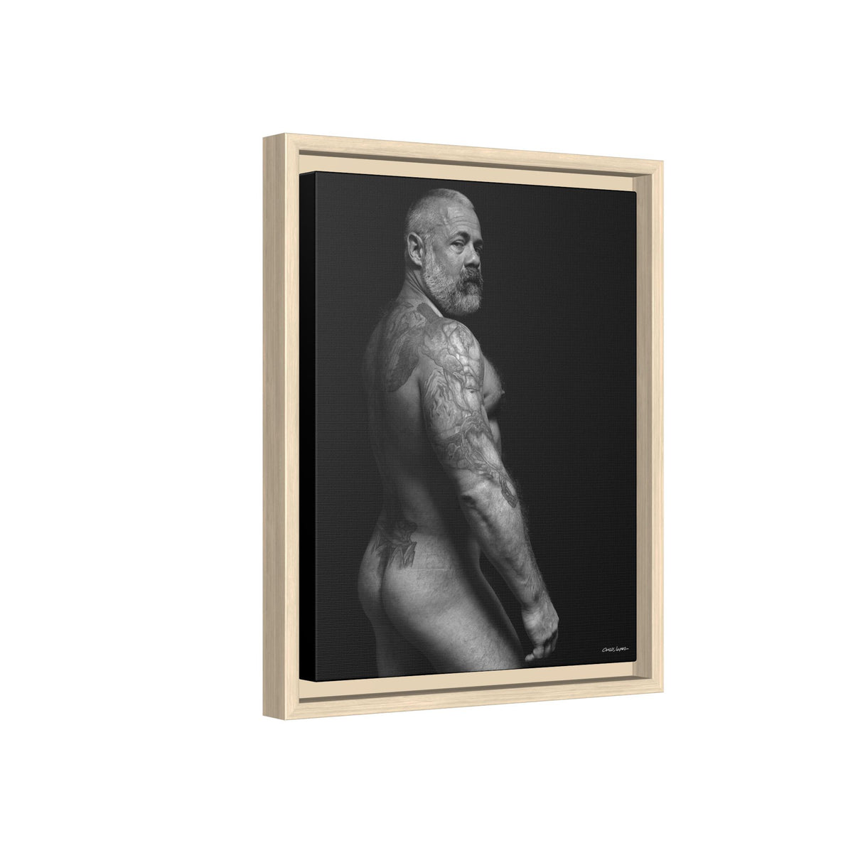 David C. Matte Canvas, Framed (Multi-color)