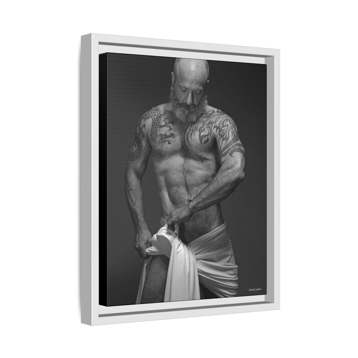 Barclay 1, Giclee print on Matte Canvas, Framed (Multi-color)