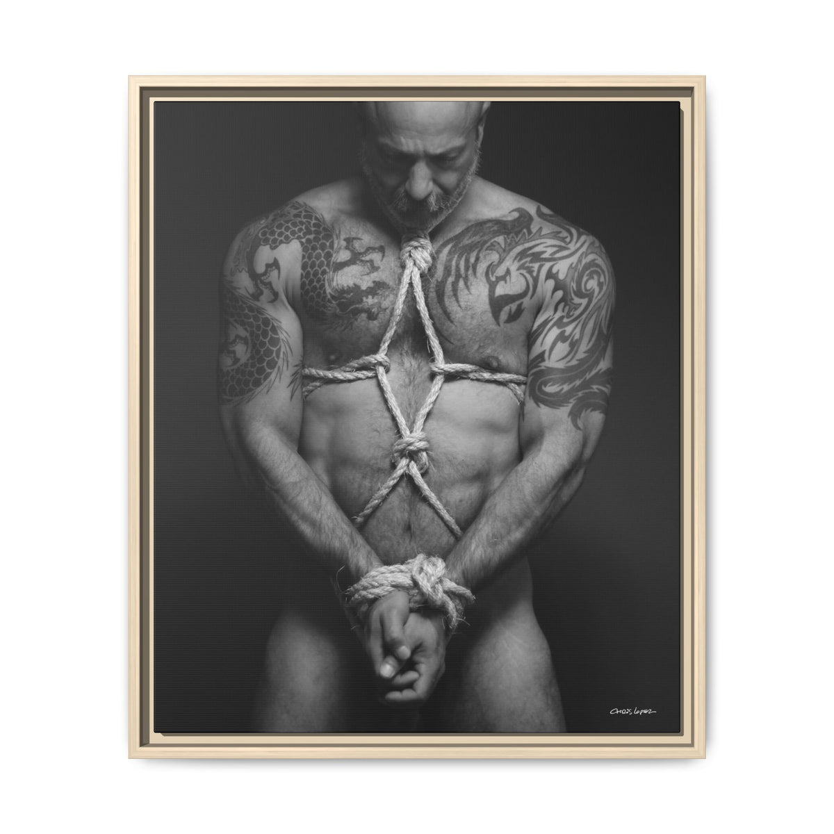 Barclay Bondage, Matte Canvas, Framed (Multi-color)