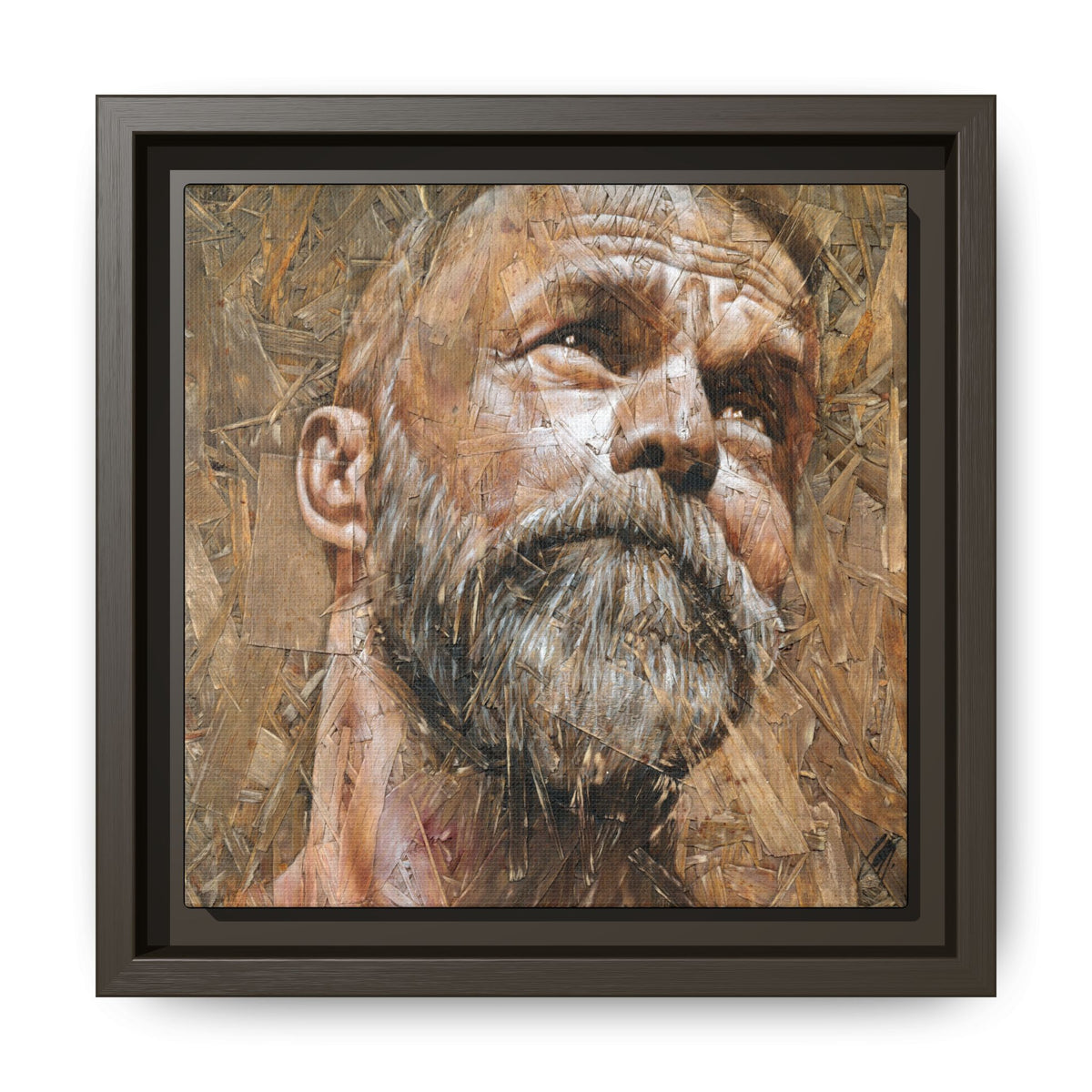 Silence 2, Matte Canvas, Framed (Multi-color)
