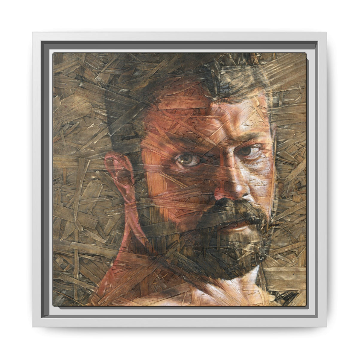 Silence 7, Matte Canvas, Framed (Multi-color)