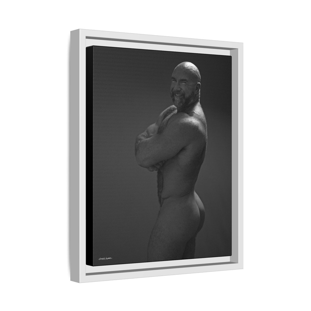 Thom A. Giclee Print on Matte Canvas, Framed (Multi-color)