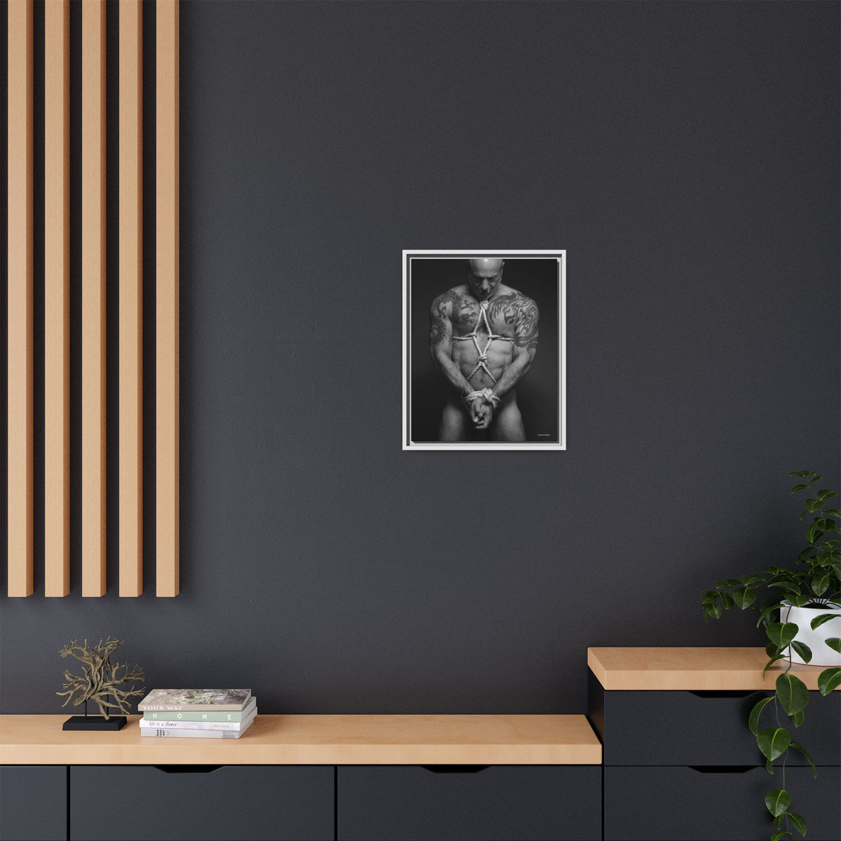 Barclay Bondage, Matte Canvas, Framed (Multi-color)