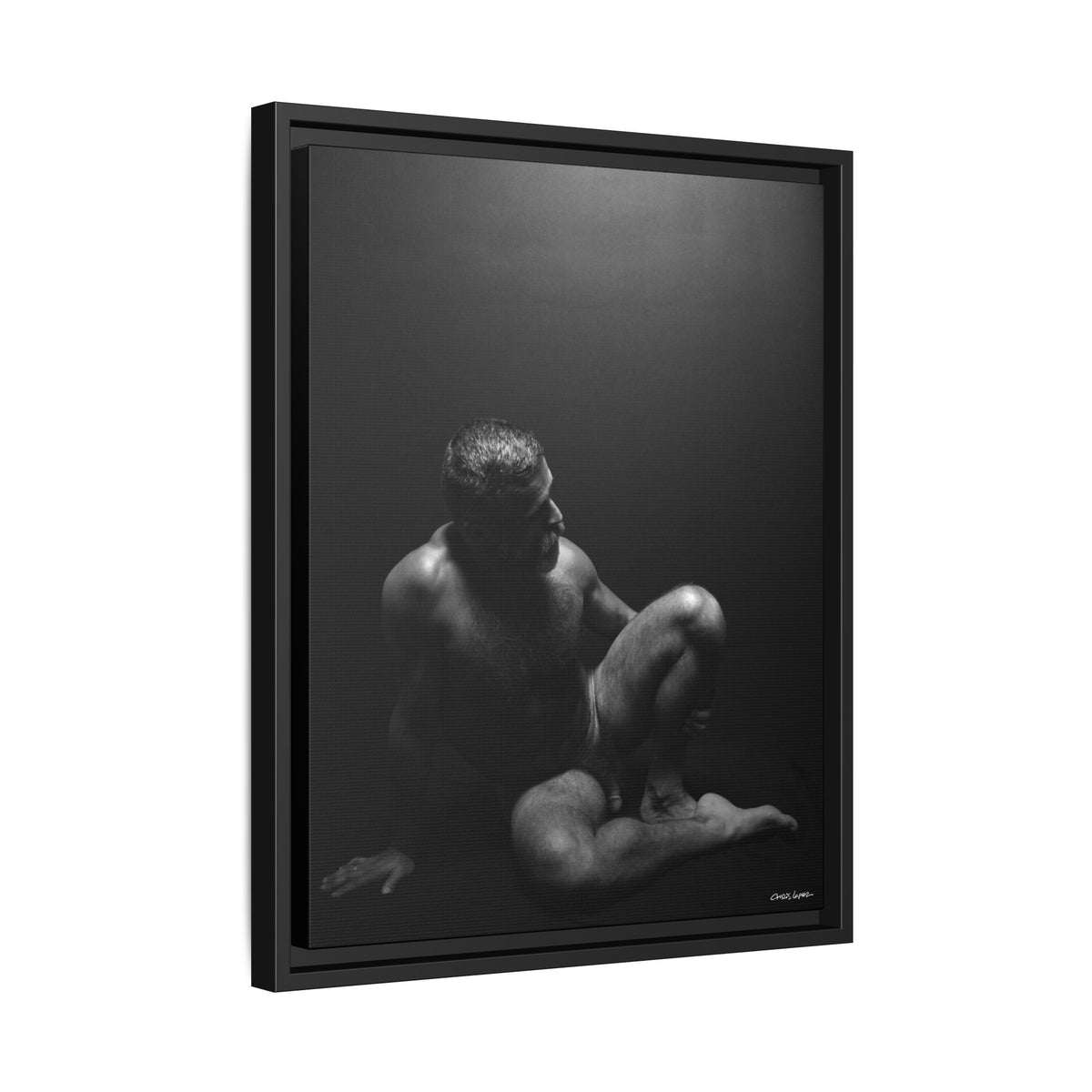 John, Giclee Print on Matte Canvas, Framed (Multi-color)