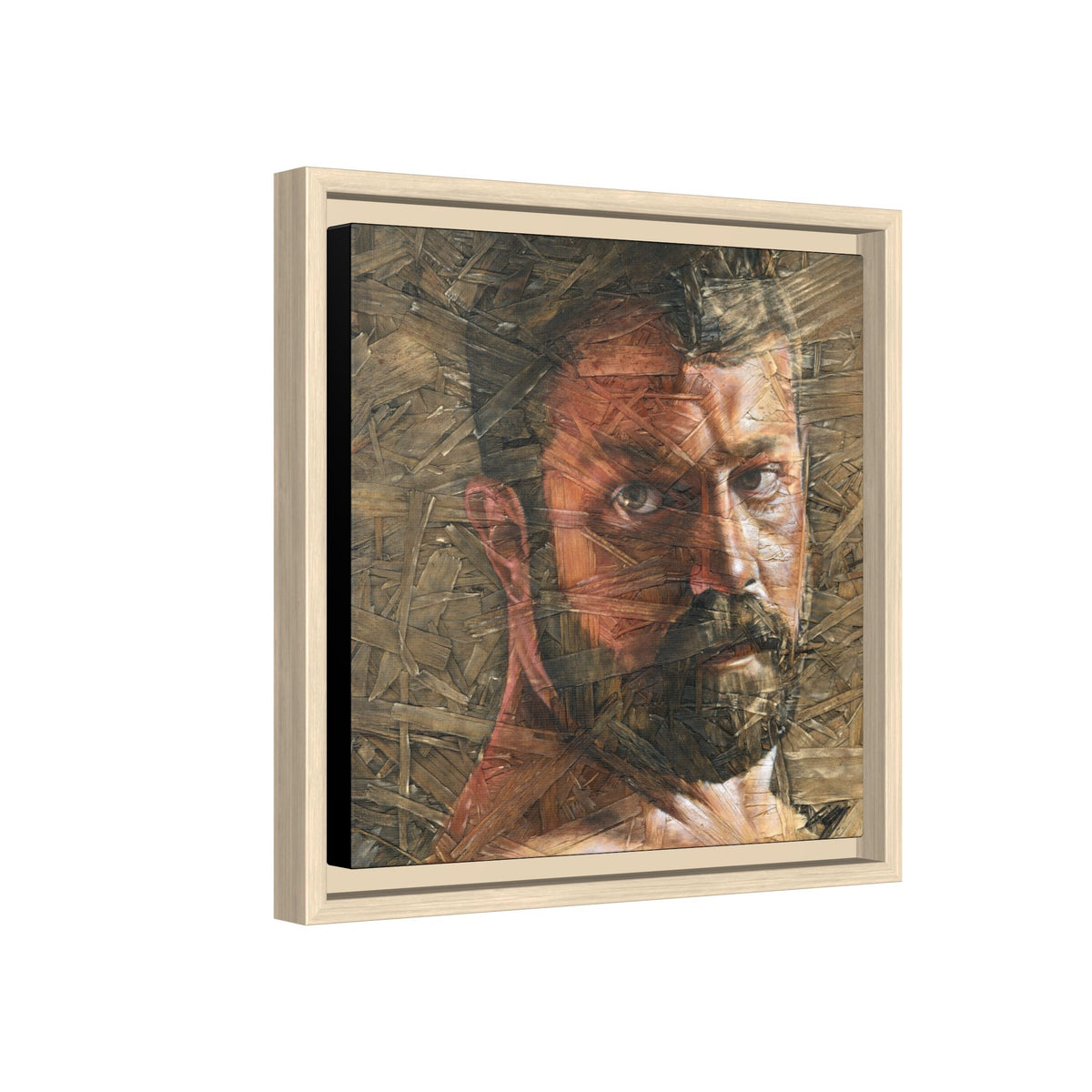 Silence 7, Matte Canvas, Framed (Multi-color)