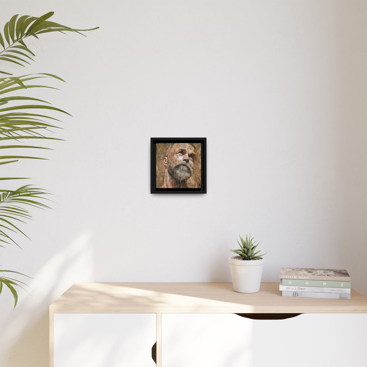 Silence 2, Matte Canvas, Framed (Multi-color)