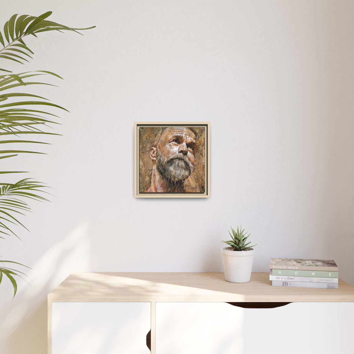 Silence 2, Matte Canvas, Framed (Multi-color)