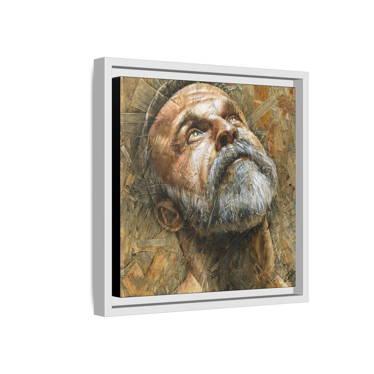 Silence 4, Matte Canvas, Framed (Multi-color)