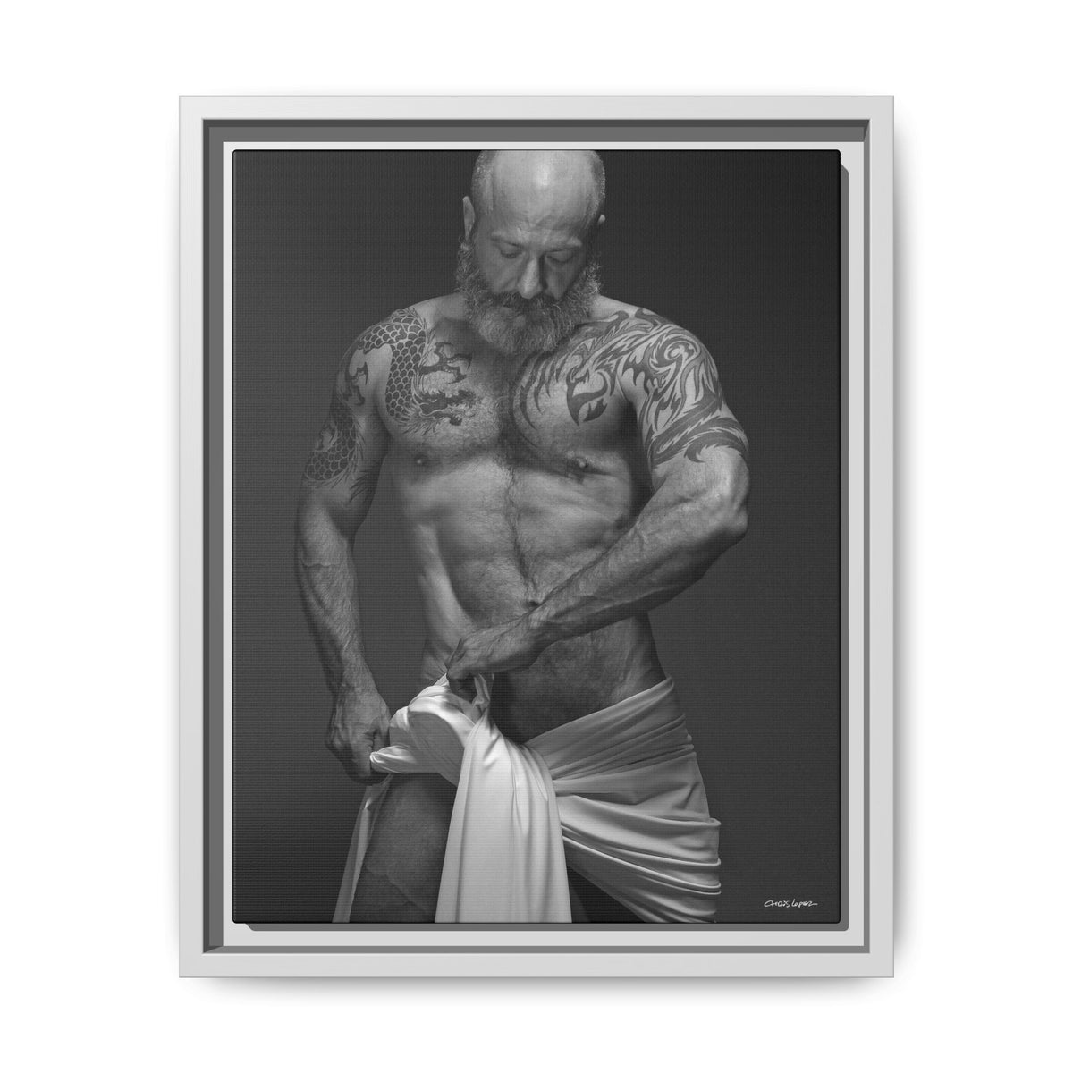 Barclay 1, Giclee print on Matte Canvas, Framed (Multi-color)