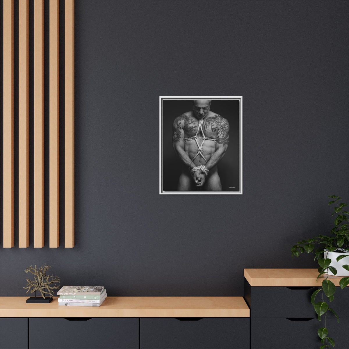 Barclay Bondage, Matte Canvas, Framed (Multi-color)