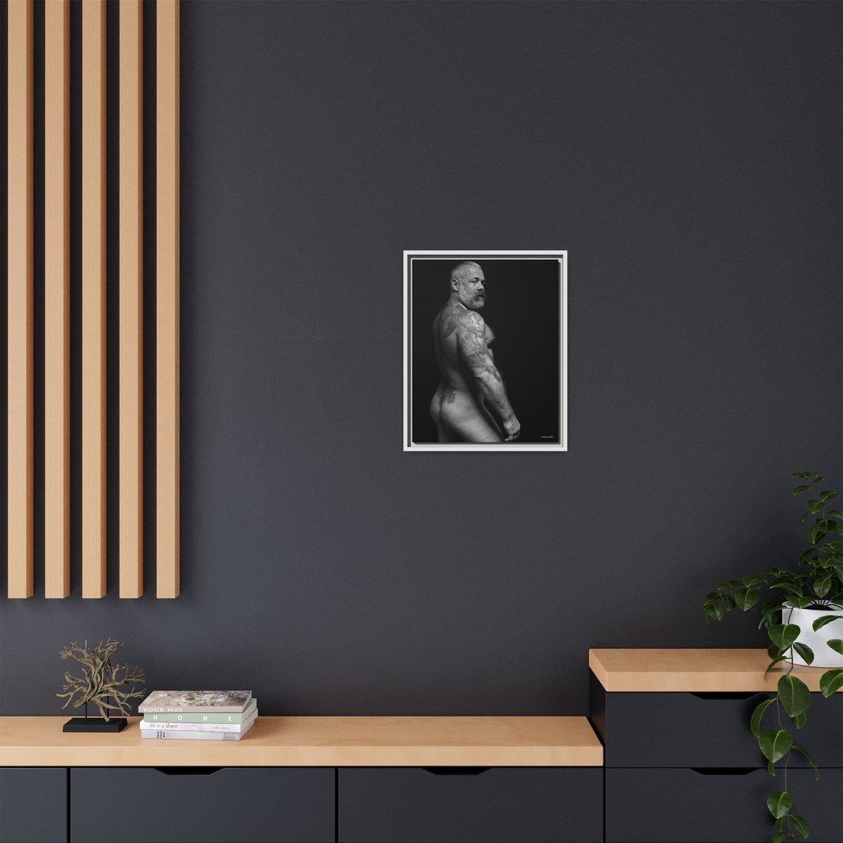 David C. Matte Canvas, Framed (Multi-color)