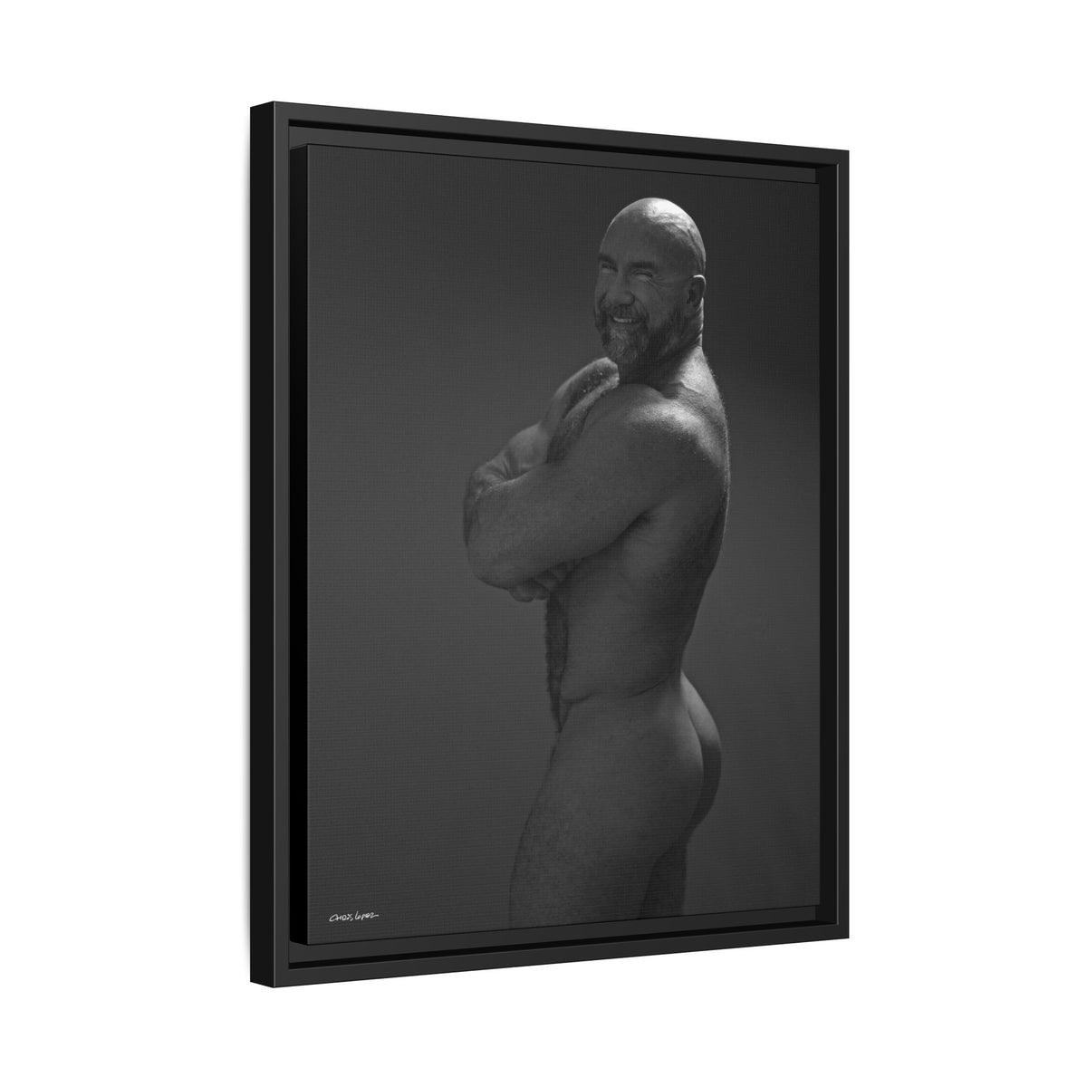 Thom A. Giclee Print on Matte Canvas, Framed (Multi-color)