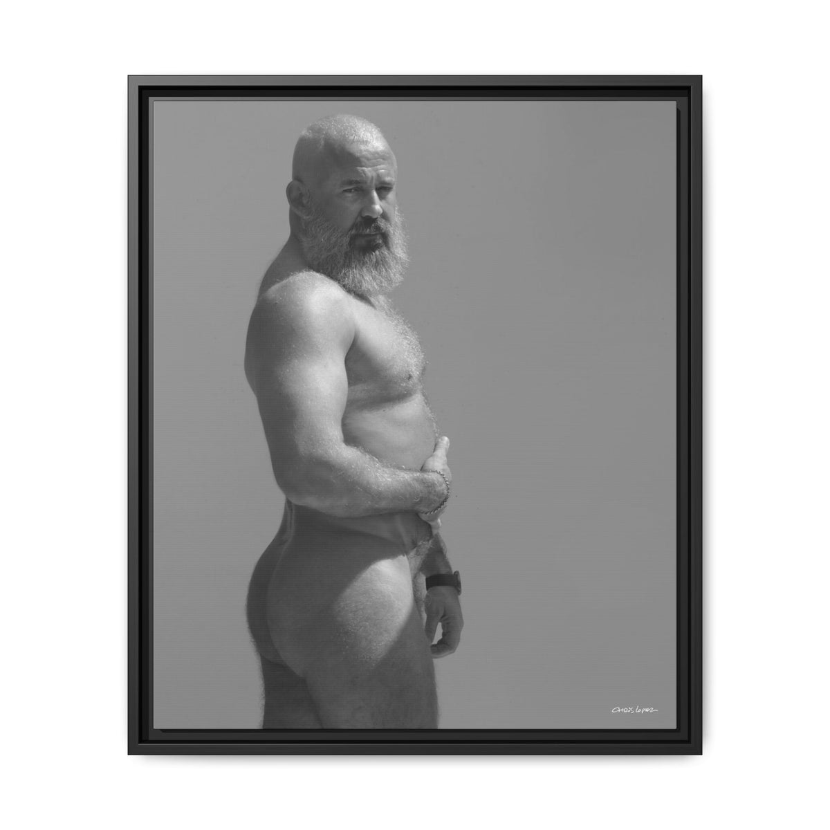 Andrey, Giclee Print on Matte Canvas, Framed (Multi-color)
