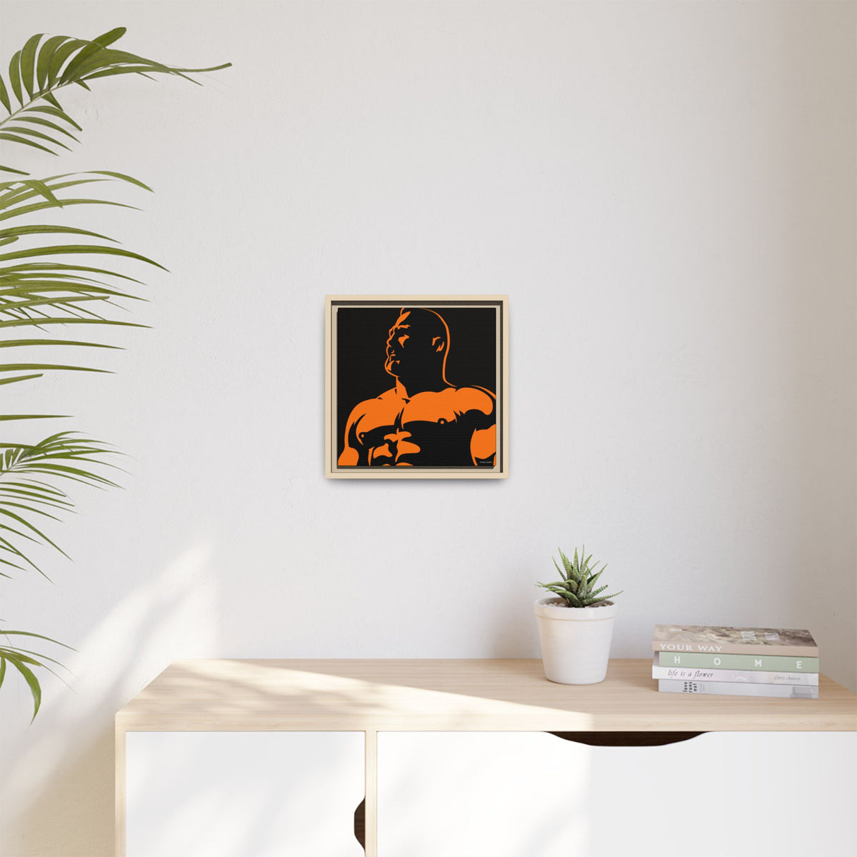 Shine, Giclee Print on Matte Canvas, Framed (Multi-color)