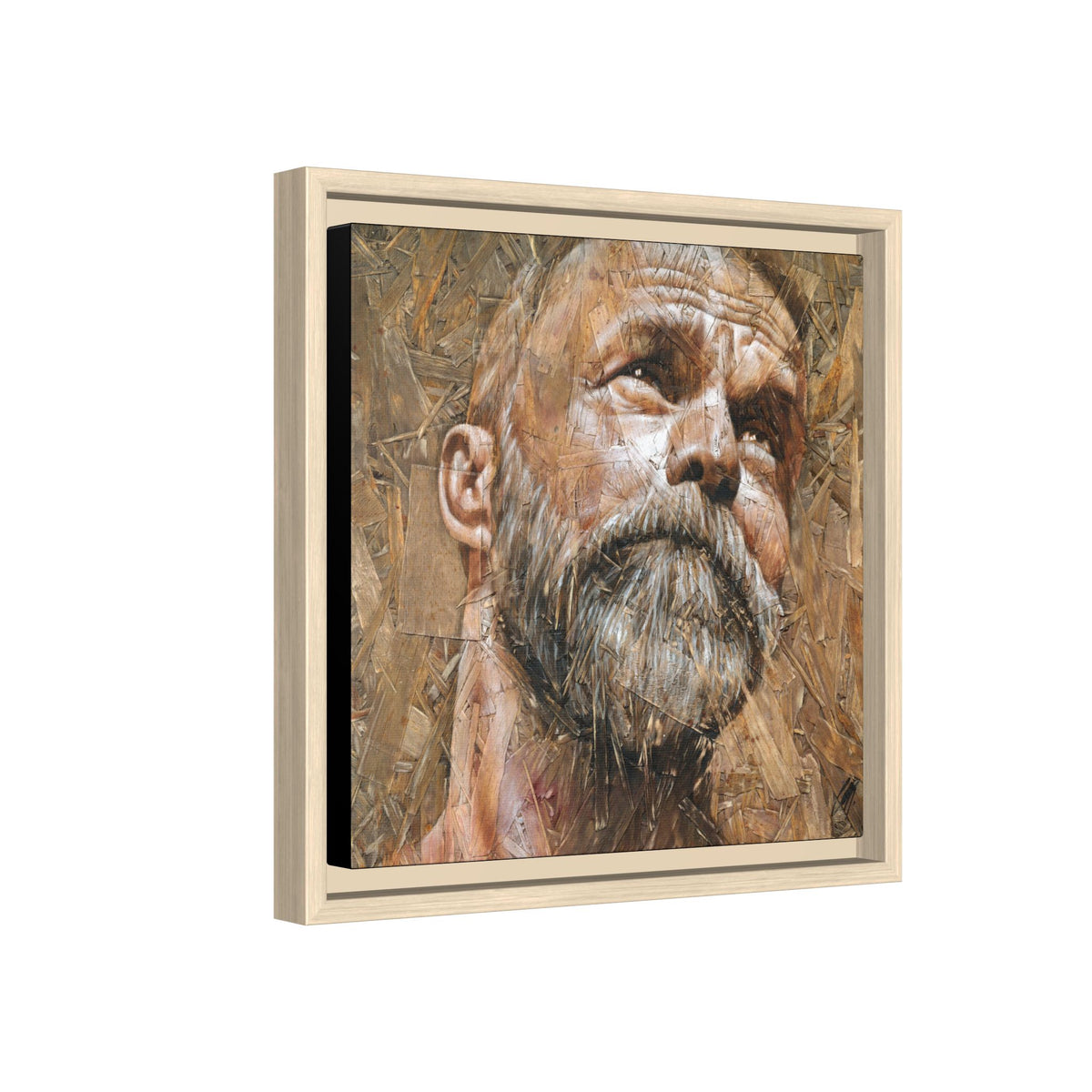 Silence 2, Matte Canvas, Framed (Multi-color)