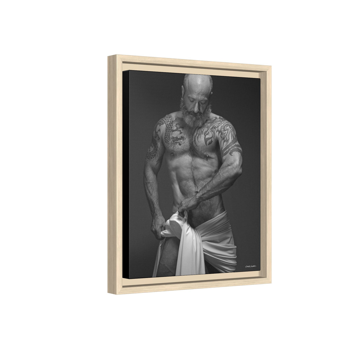 Barclay 1, Giclee print on Matte Canvas, Framed (Multi-color)