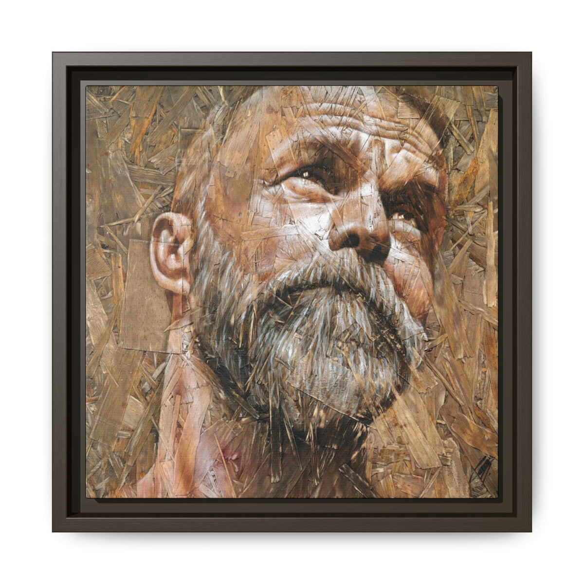 Silence 2, Matte Canvas, Framed (Multi-color)