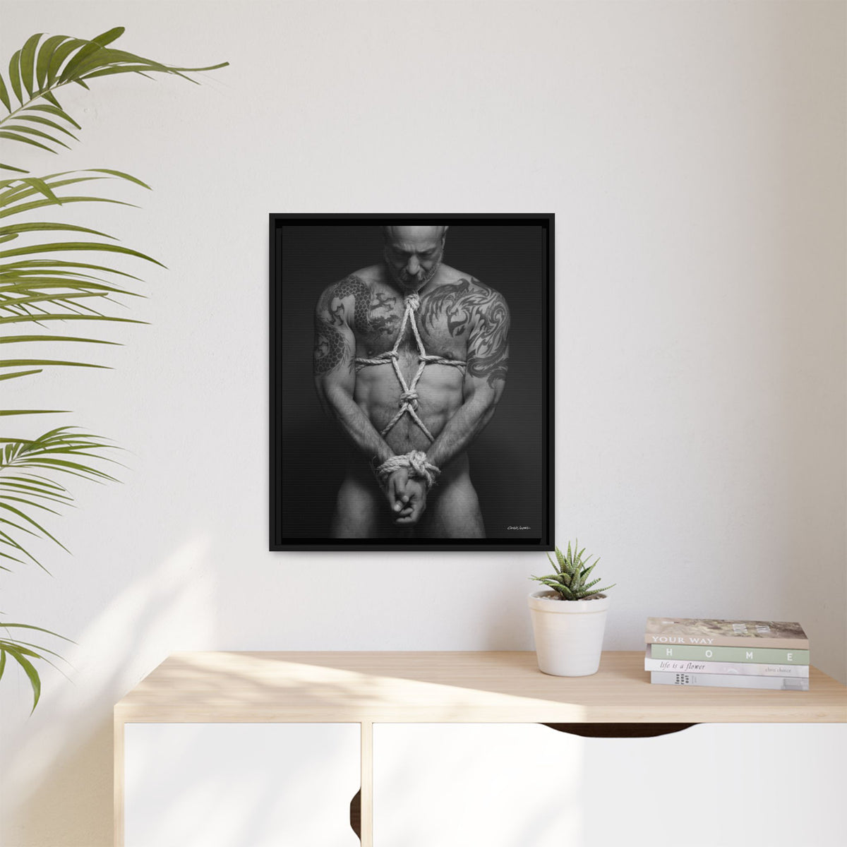 Barclay Bondage, Matte Canvas, Framed (Multi-color)