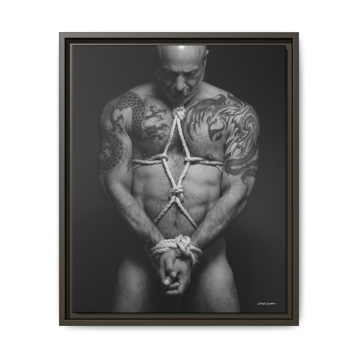 Barclay Bondage, Matte Canvas, Framed (Multi-color)