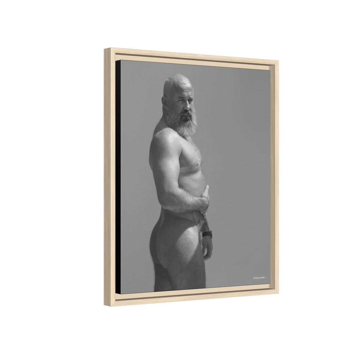 Andrey, Giclee Print on Matte Canvas, Framed (Multi-color)
