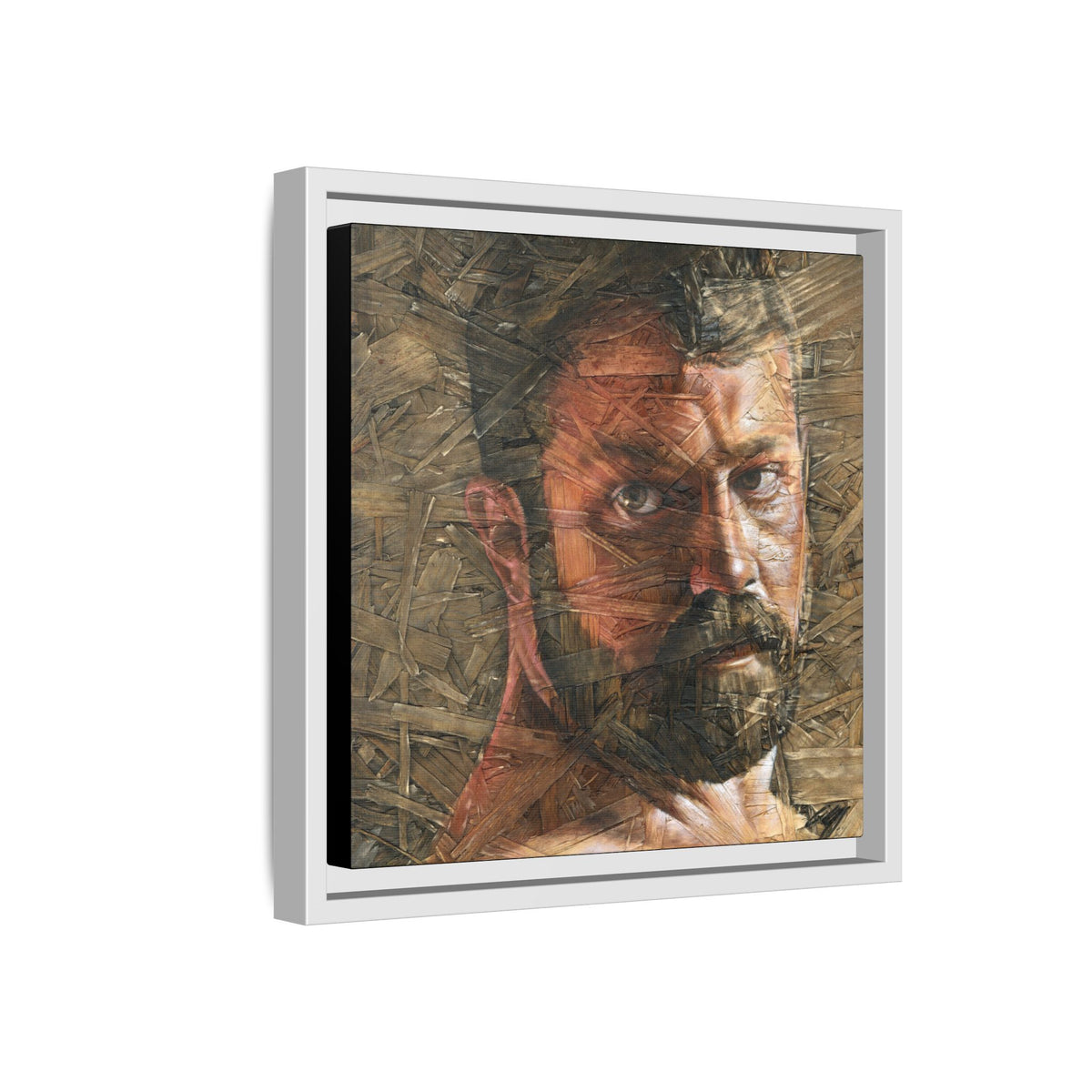 Silence 7, Matte Canvas, Framed (Multi-color)