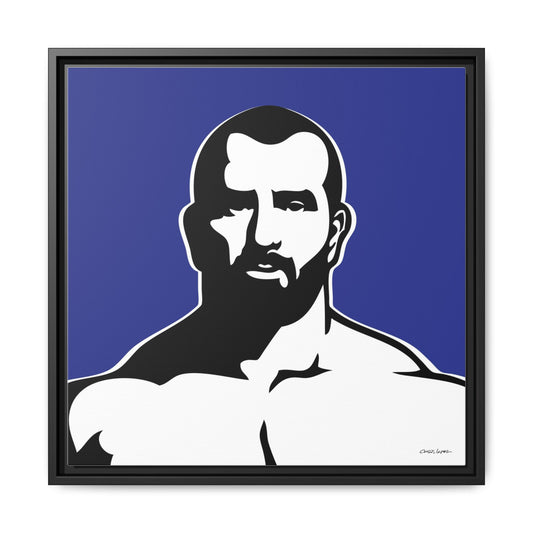 Muscle, Giclee Print on Matte Canvas, Framed (Multi-color)