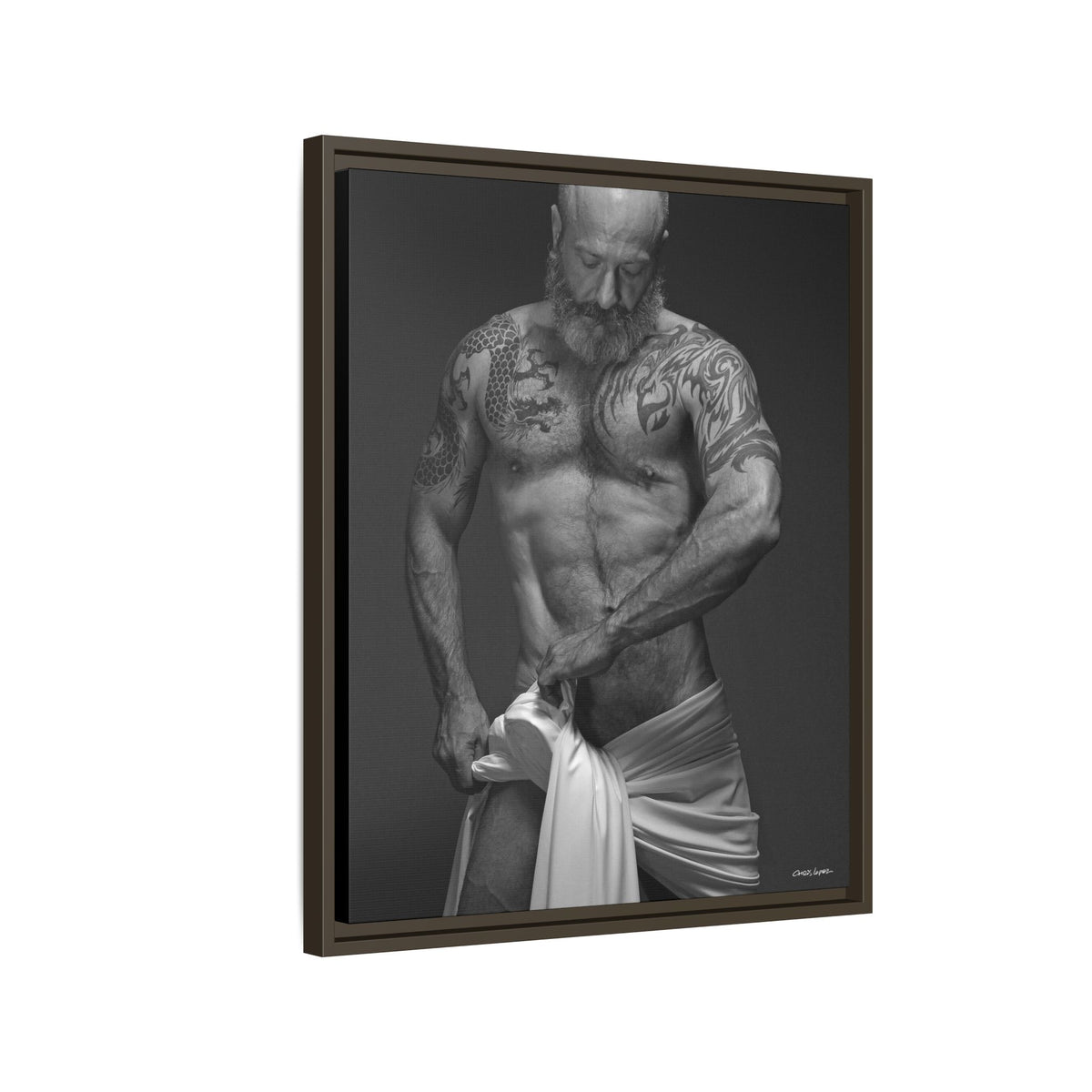 Barclay 1, Giclee print on Matte Canvas, Framed (Multi-color)