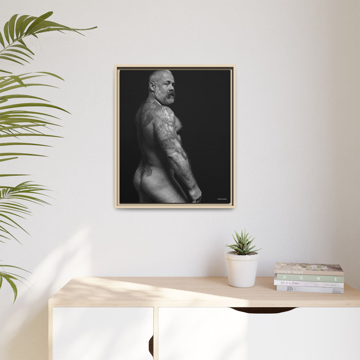 David C. Matte Canvas, Framed (Multi-color)