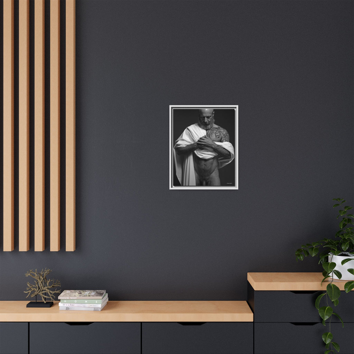 Barclay 2, Giclee Print on Matte Canvas, Framed (Multi-color)