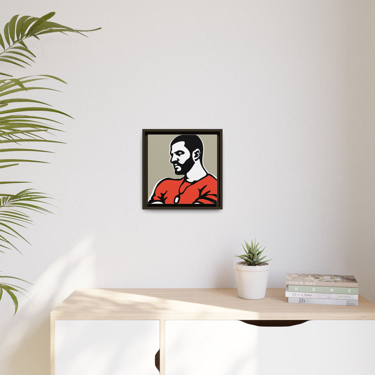 Cub, Matte Canvas, Framed (Multi-color)