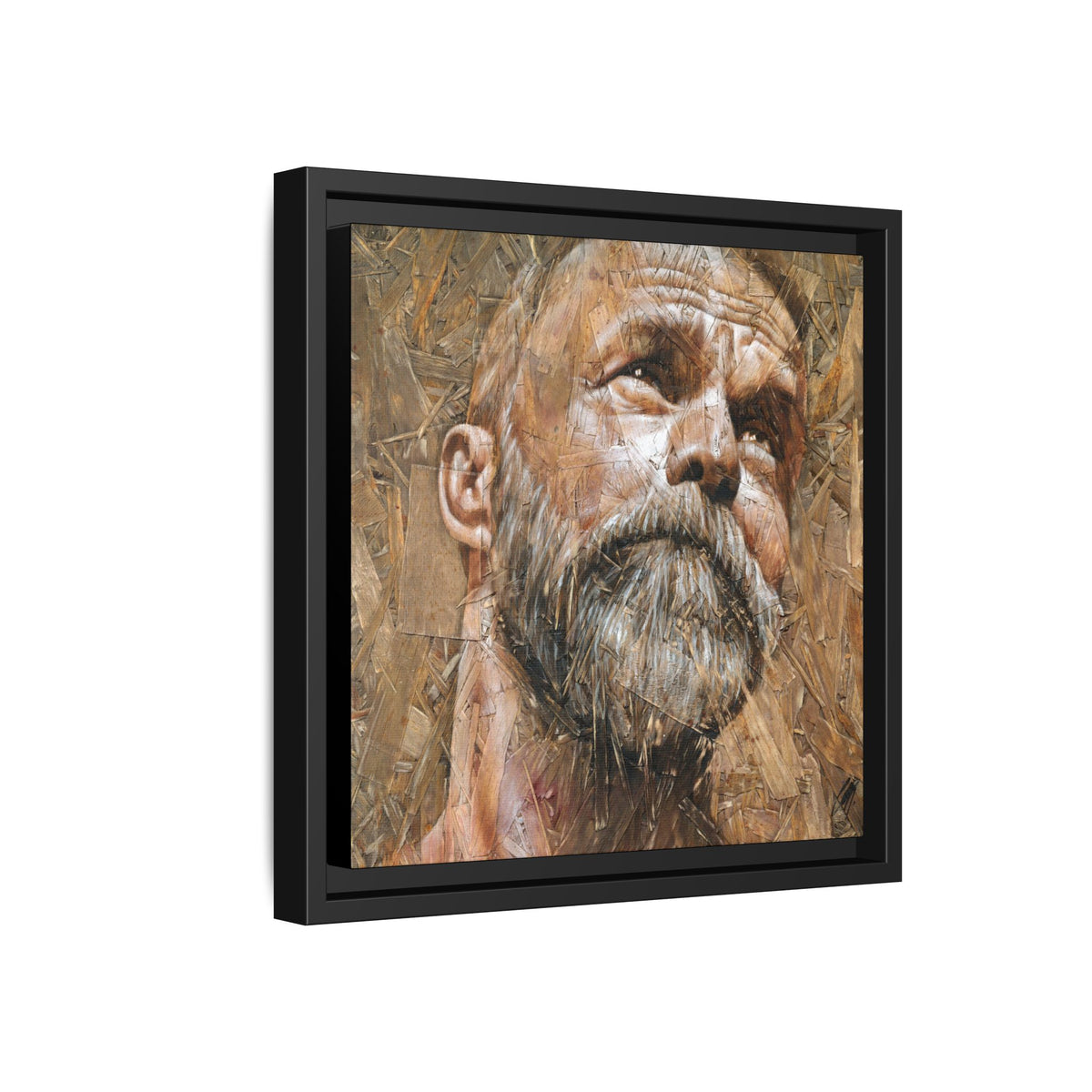 Silence 2, Matte Canvas, Framed (Multi-color)