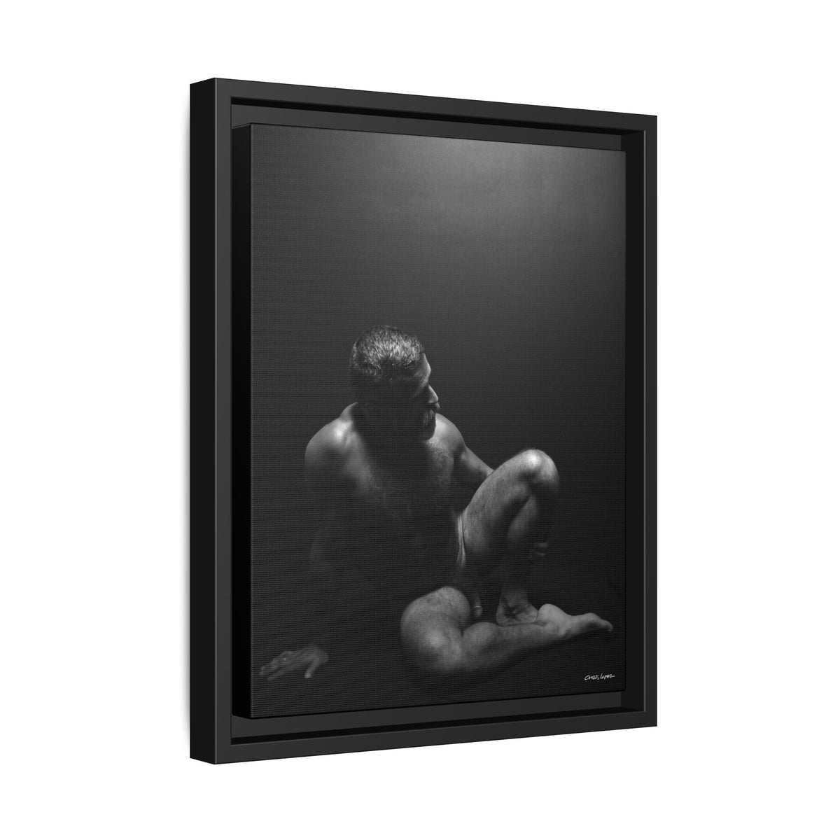 John, Giclee Print on Matte Canvas, Framed (Multi-color)