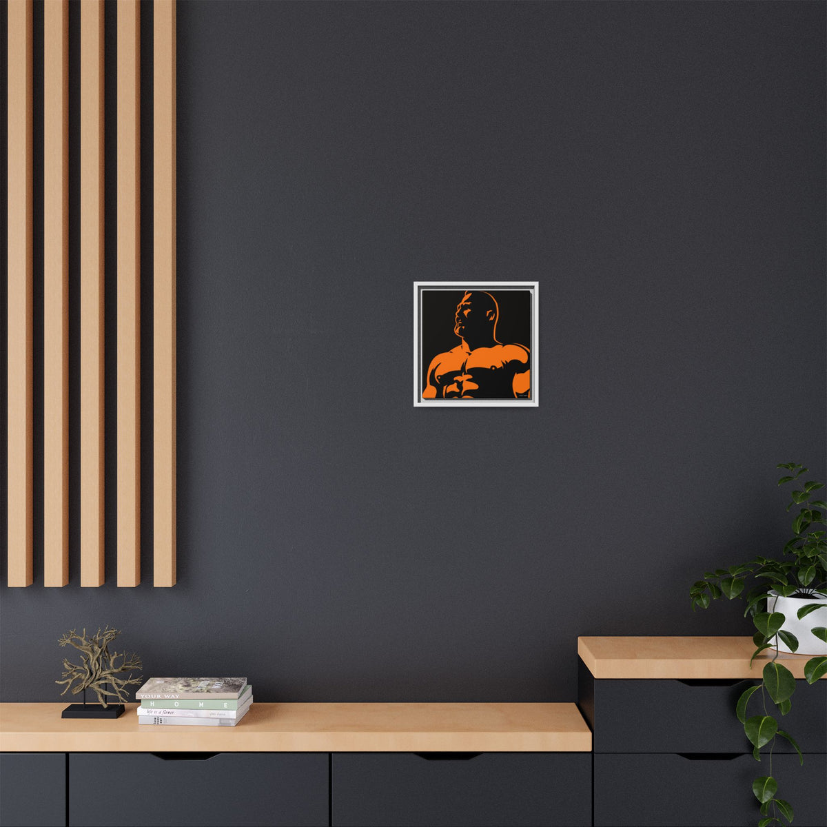 Shine, Giclee Print on Matte Canvas, Framed (Multi-color)