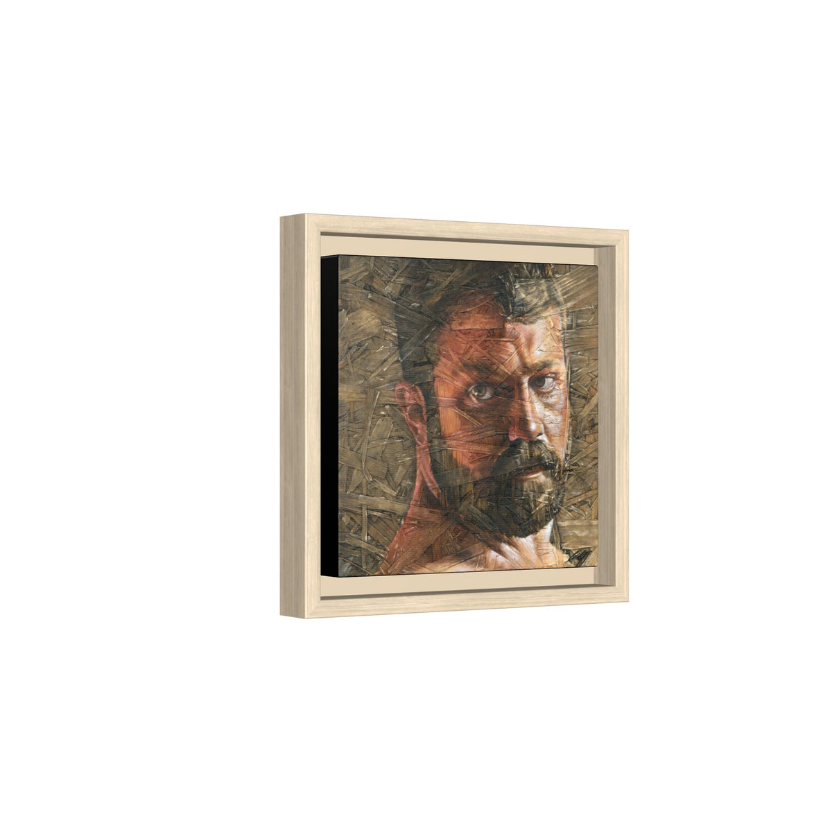 Silence 7, Matte Canvas, Framed (Multi-color)