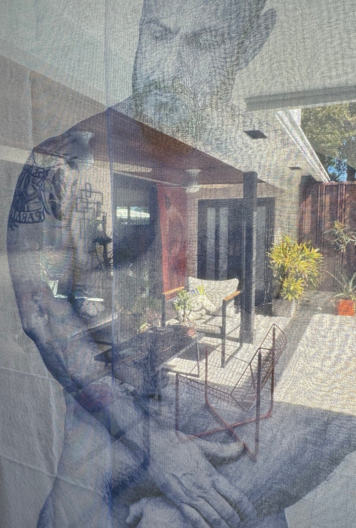 Master 2, Textured Sheer Window Curtain