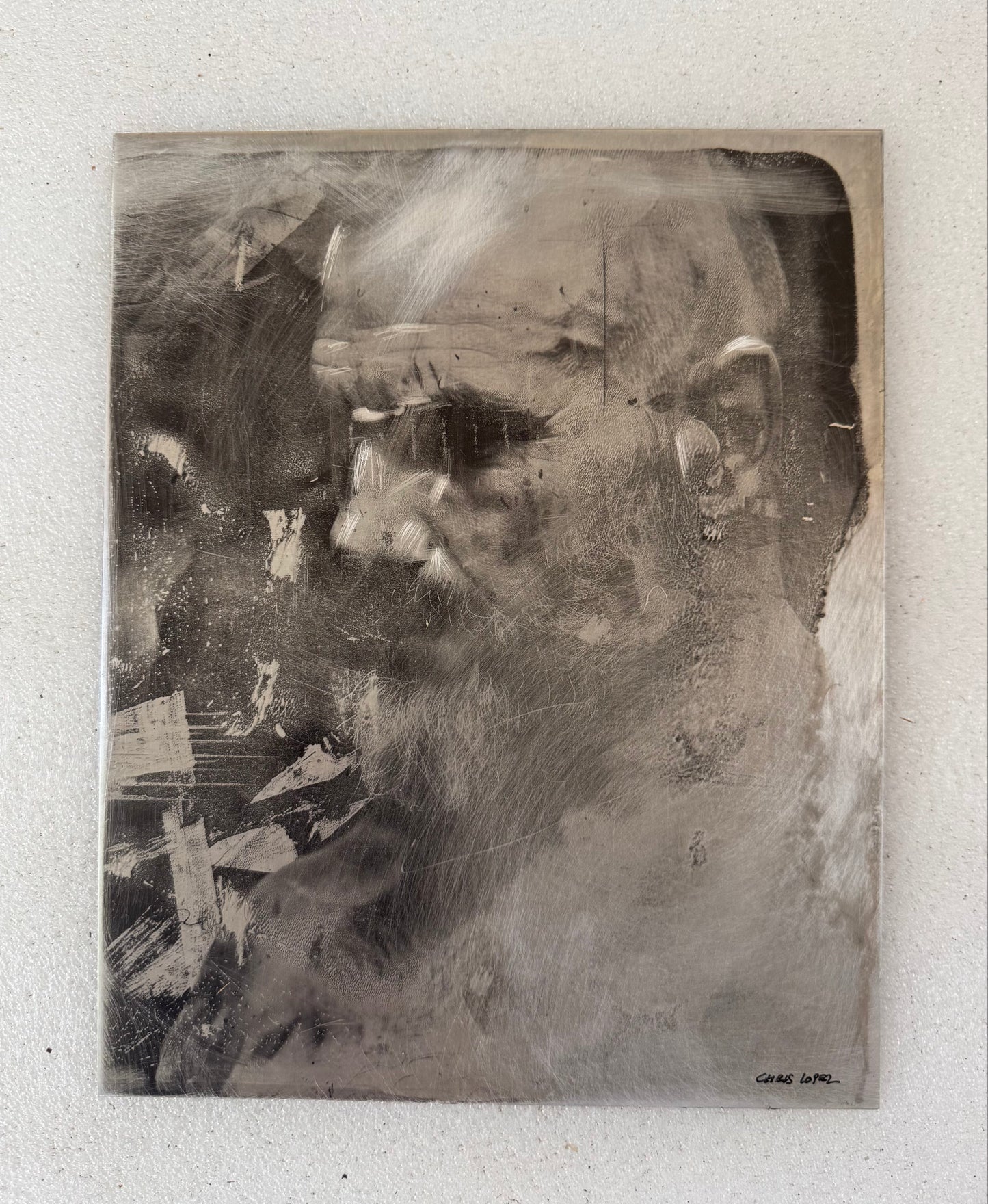 Jason 2, Artisan Print on Aluminum Panel, 8x10"