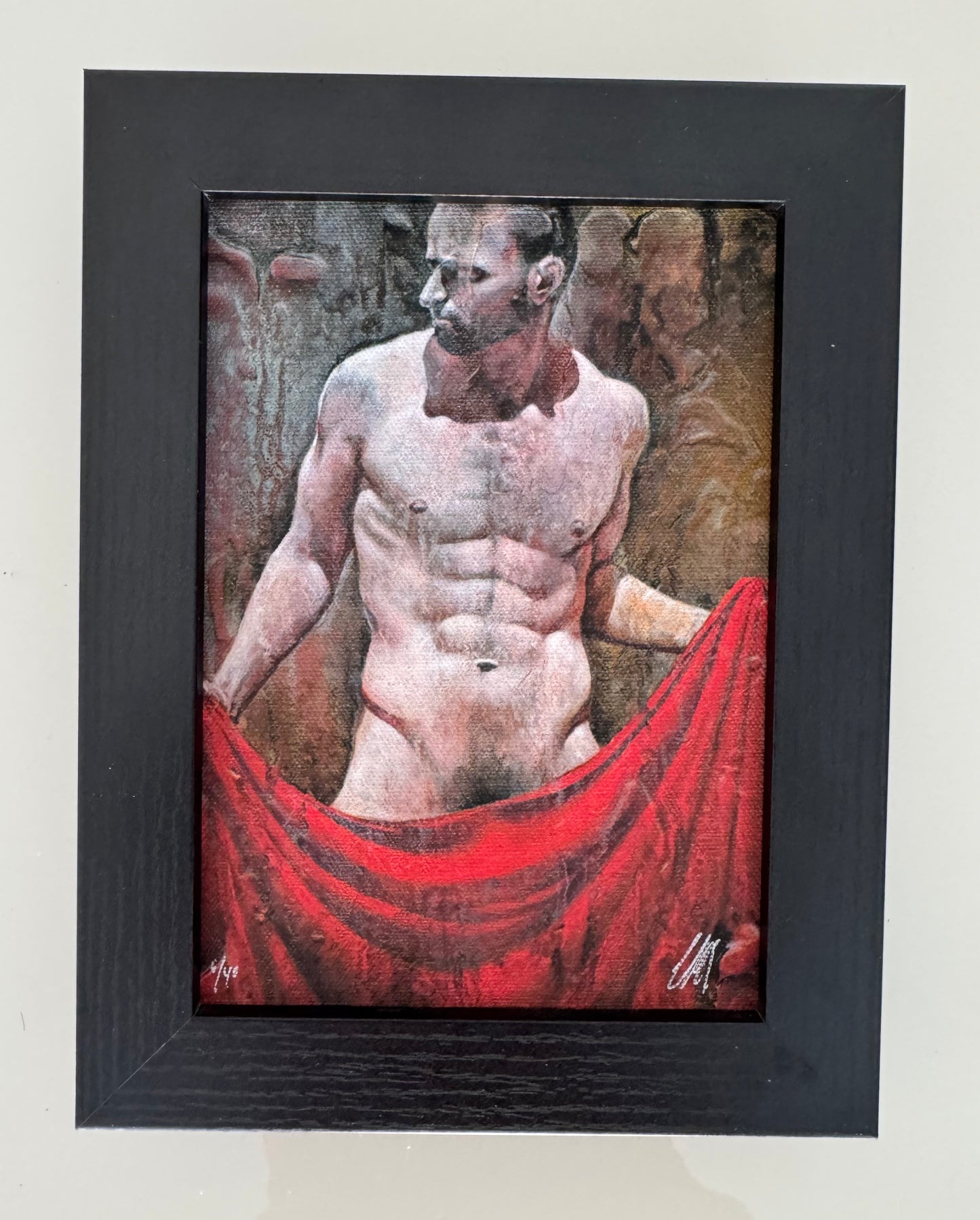 Red. 5x7" Limited Edition Signed Giclee print, (last 4)