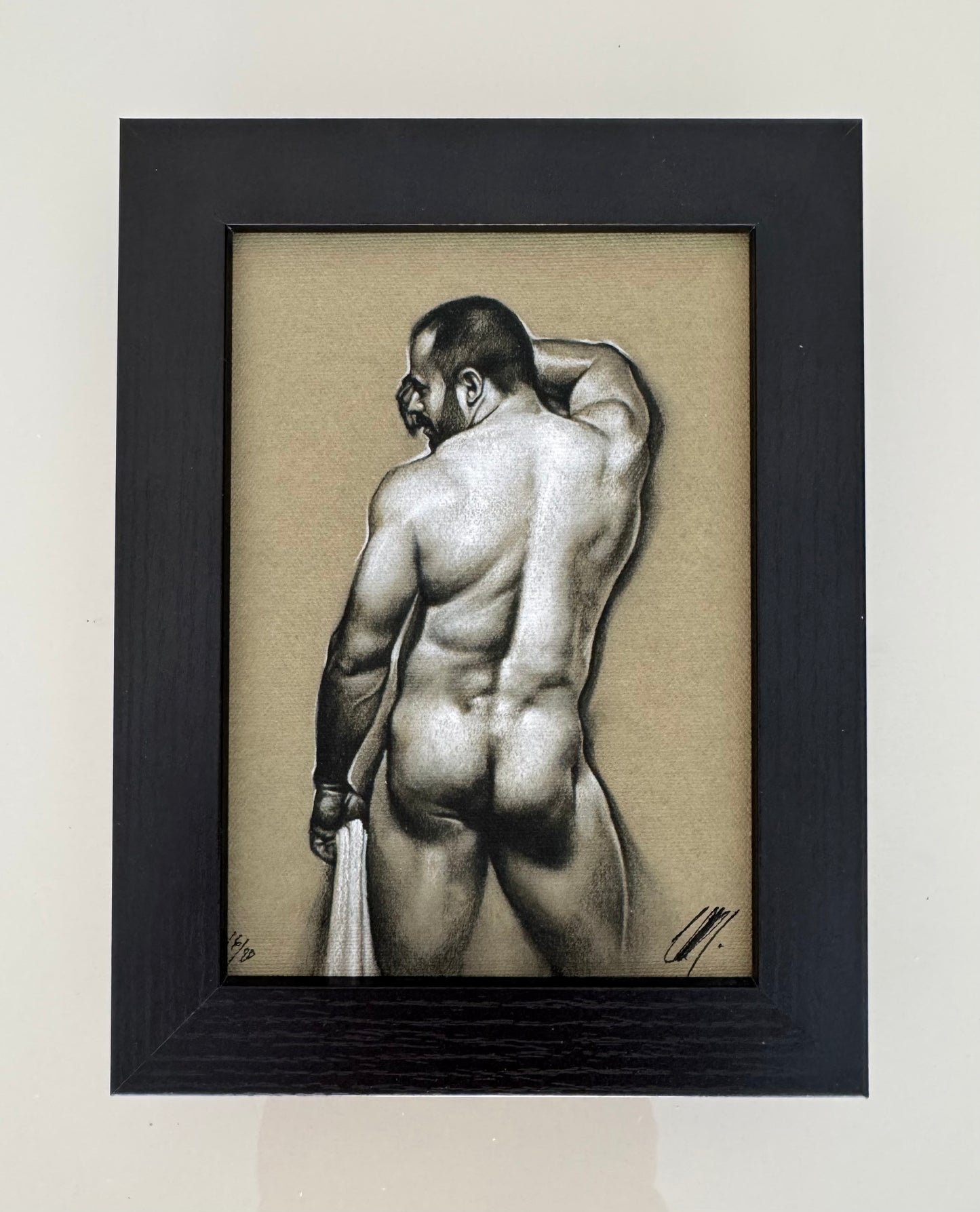 Manolo. 5x7" Limited Edition Signed Giclee print, (last one)