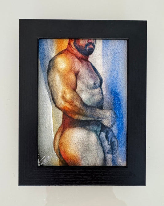 Watercolor Study 6. 5x7" Limited Edition Signed Giclee print, (last 8)