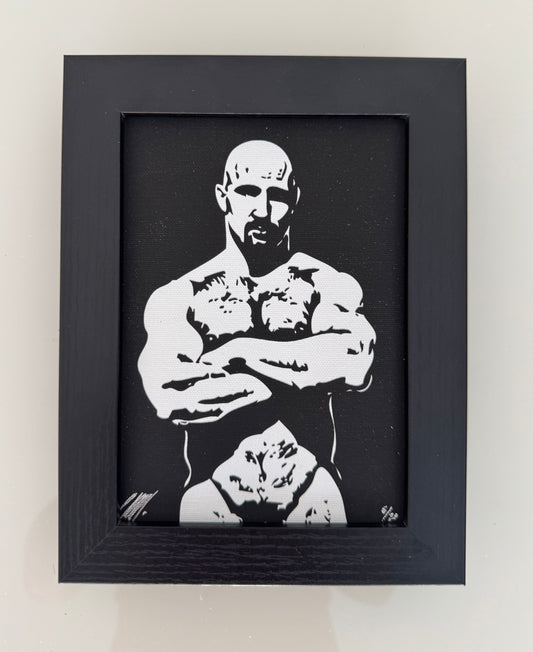 Hung. 5x7" Limited Edition Signed Giclee print, (last one)