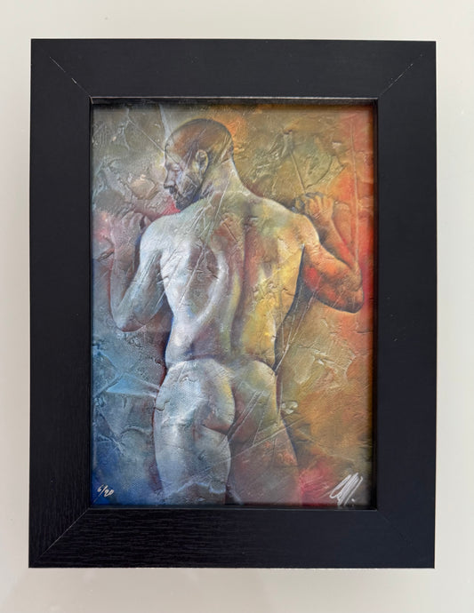 Posing 5. 5x7" Limited Edition Signed Giclee print, (last one)