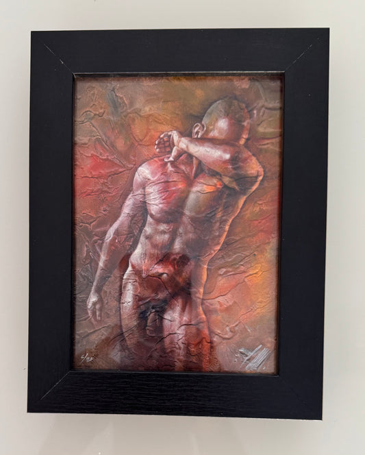 Shy. 5x7" Limited Edition Signed Giclee print, (last one)