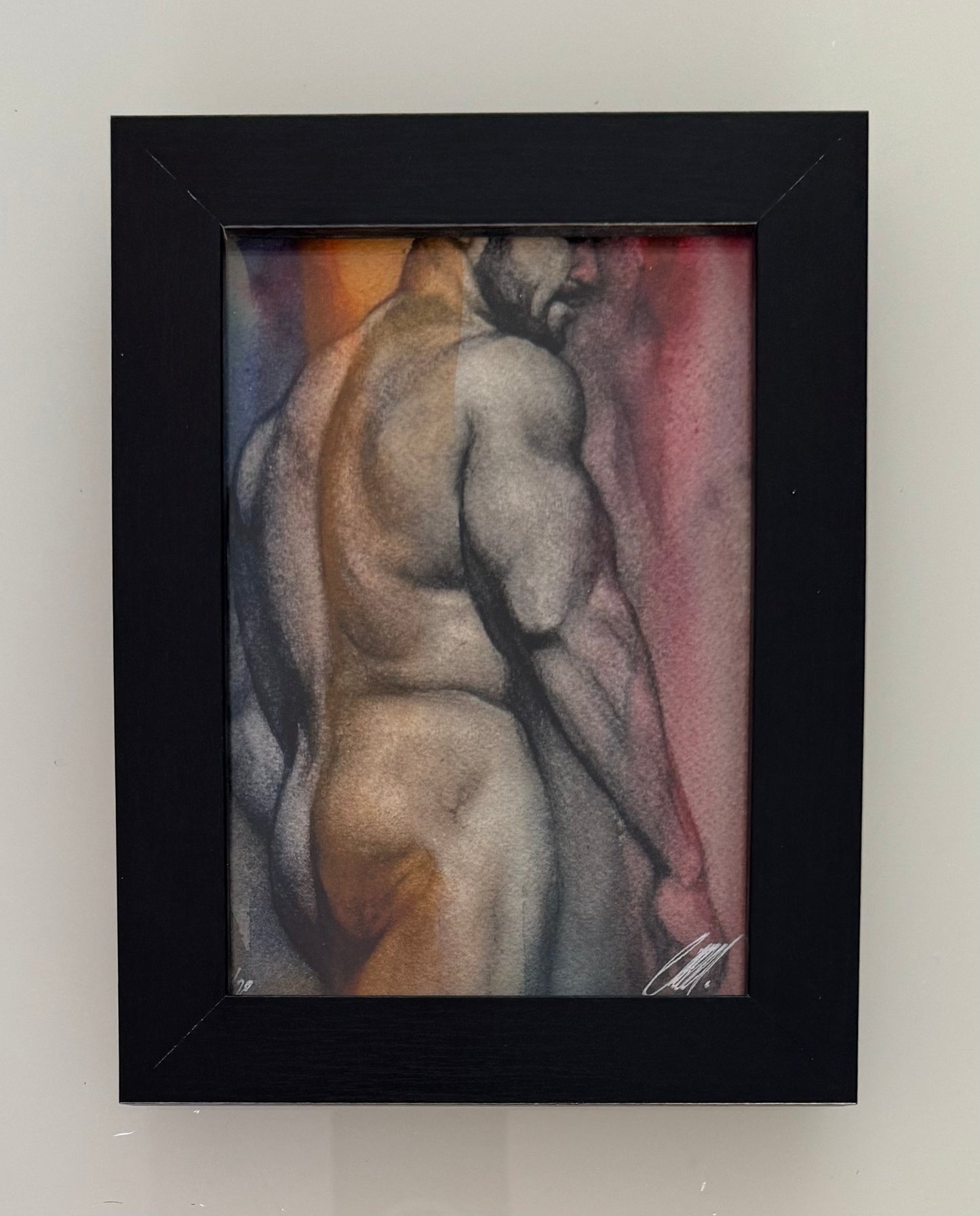 Watercolor Study 5. 5x7" Limited Edition Signed Giclee print, (last 8)