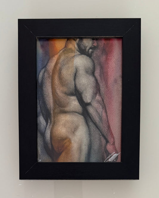 Watercolor Study 5. 5x7" Limited Edition Signed Giclee print, (last 8)